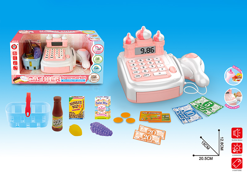 Princess Castle Cash Register Toy Set