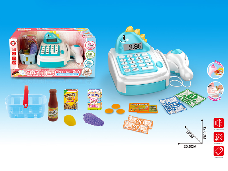 Dinosaur Cash Register Toy Set