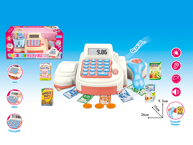 B/O Cash Register Toy Set