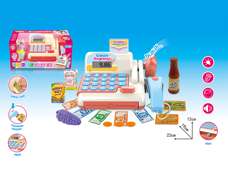 B/O Cash Register Toy Set