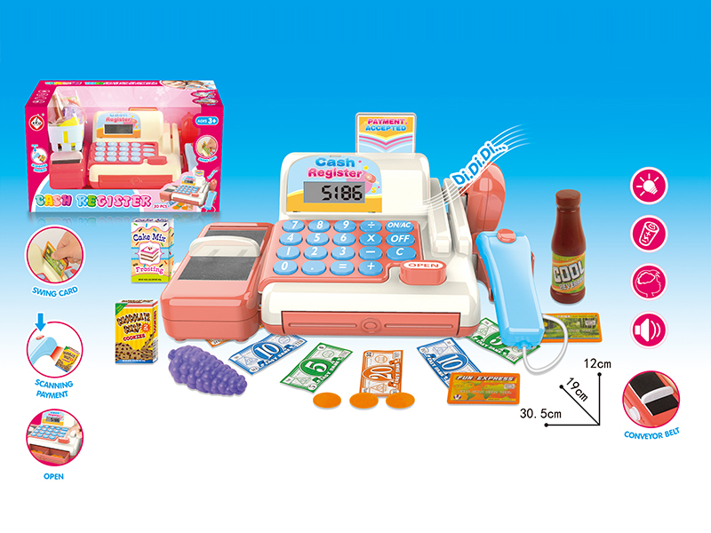 B/O Cash Register Toy Set