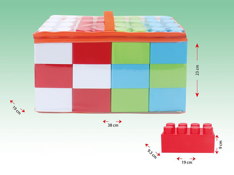 12pcs Large Building Blocks