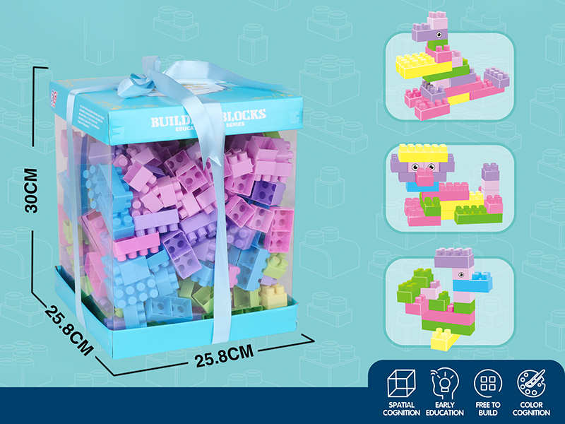 400pcs Pink Building Blocks