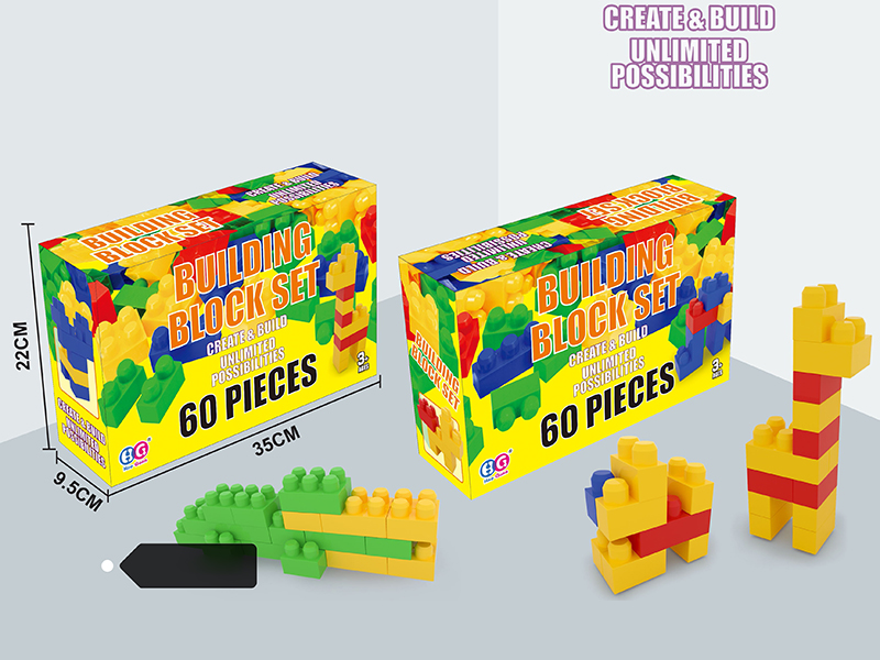 60pcs Building Blocks