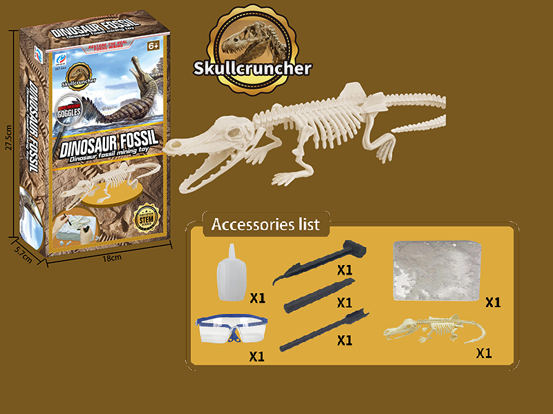 Dinosaur Fossil Archeological Digging Toys