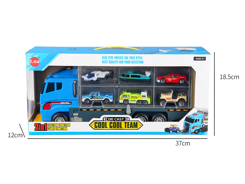 Alloy City Car Series Storage Container Truck