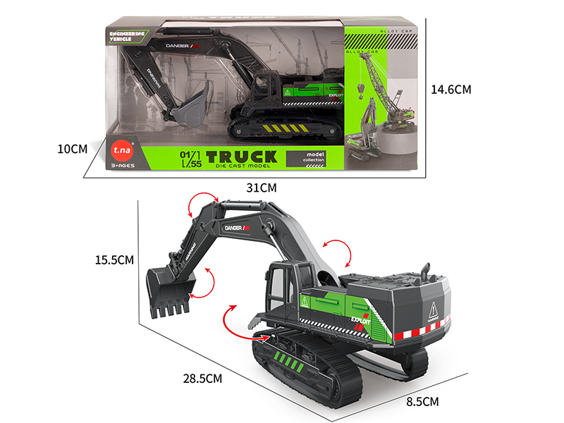 Alloy Engineering Excavator - Black Gold Edition