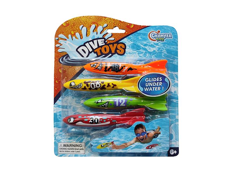Dive Toy Torpedo 4pcs