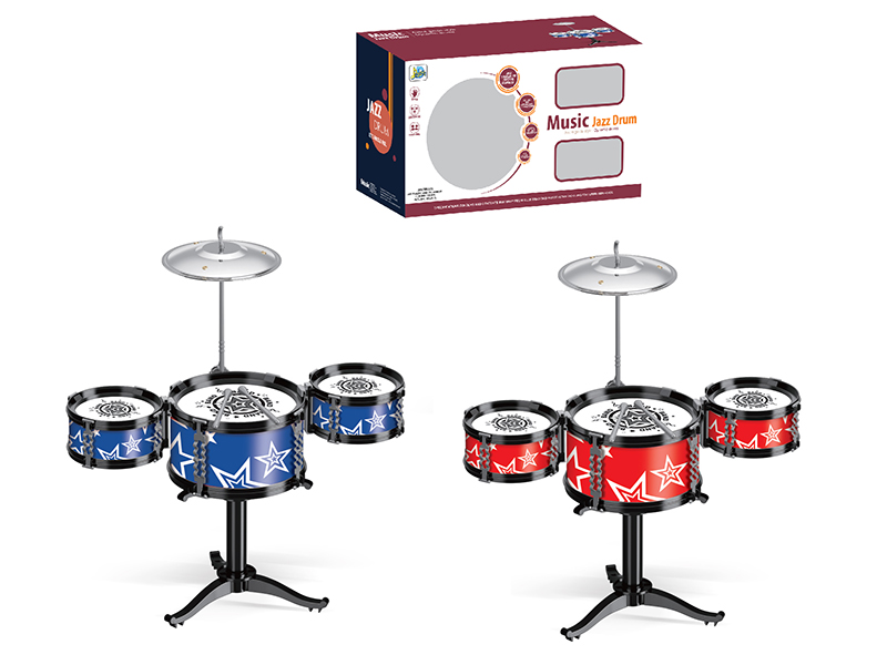 Solid Colour Jazz Drum Set
