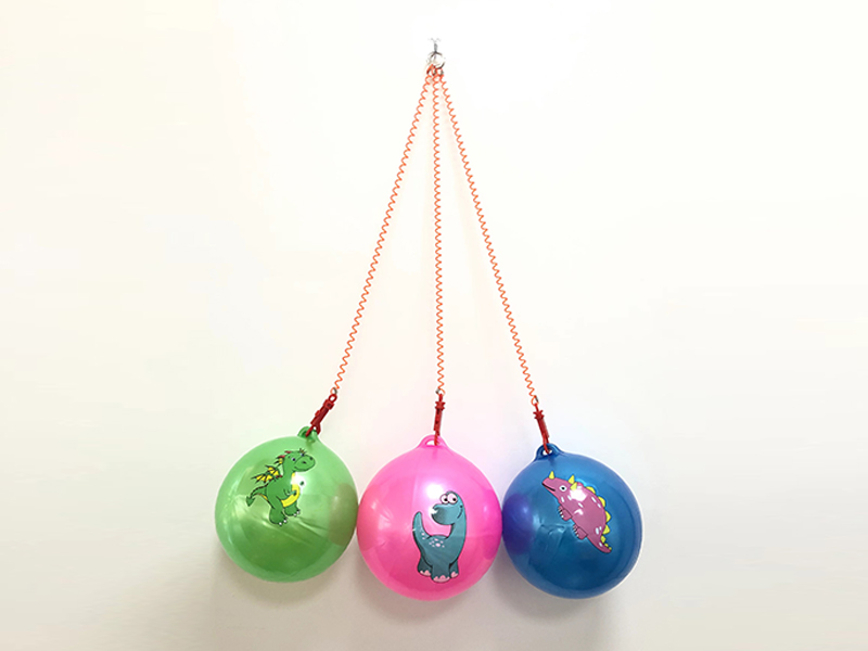 9 Inch Dinosaur Inflatable Chain Ball