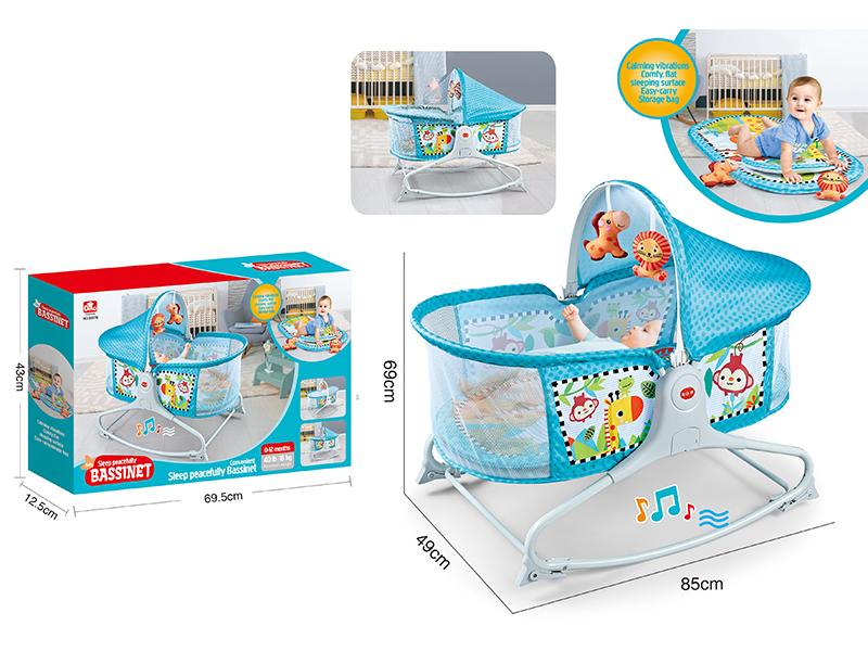 Baby Rocking Bed (Music Vibration)