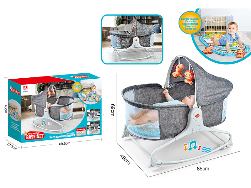 Baby Rocking Bed (Music Vibration)