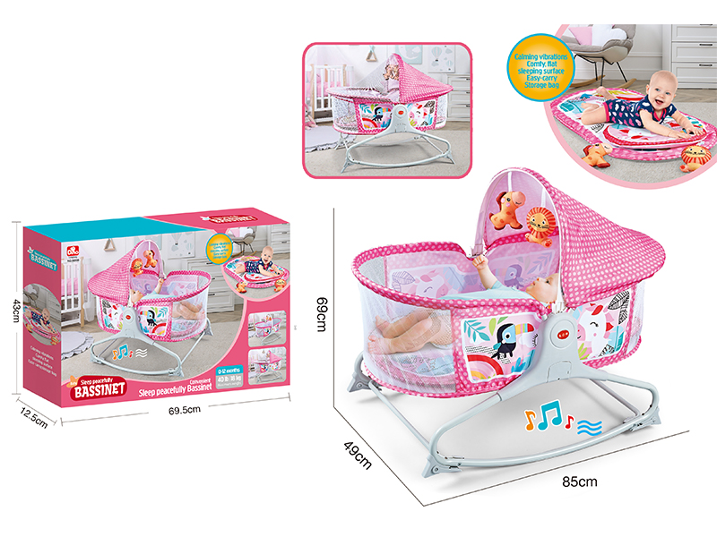 Baby Rocking Bed (Music Vibration)