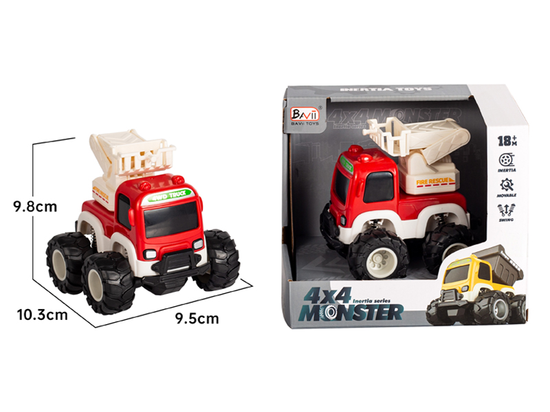 4Wd Friction Off-Road Fire Lift Truck