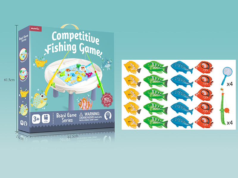Competitive Fishing Game Table