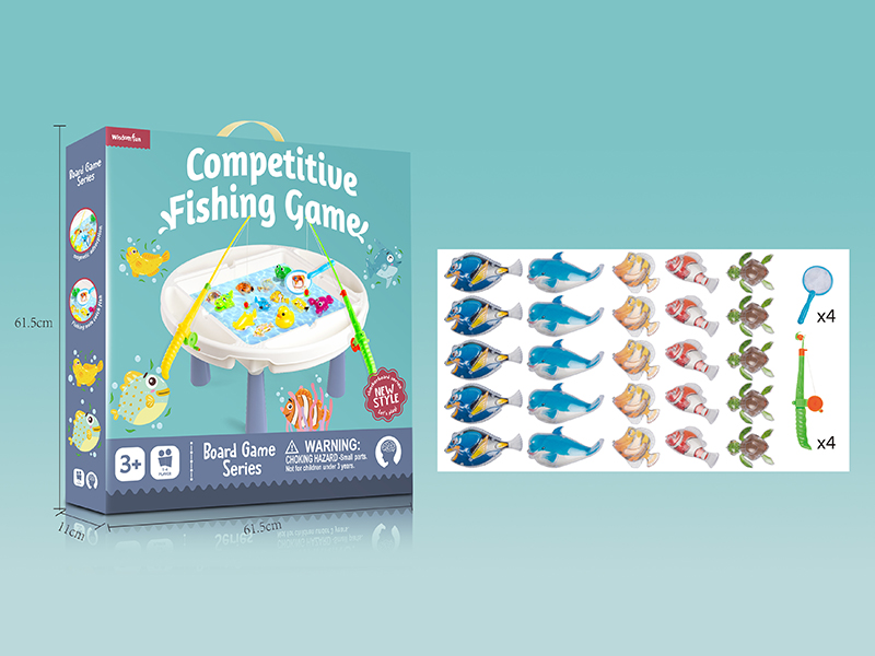 Competitive Fishing Game Table
