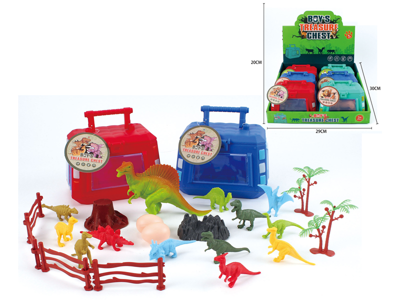 6PCS Dinosaur Toy Set