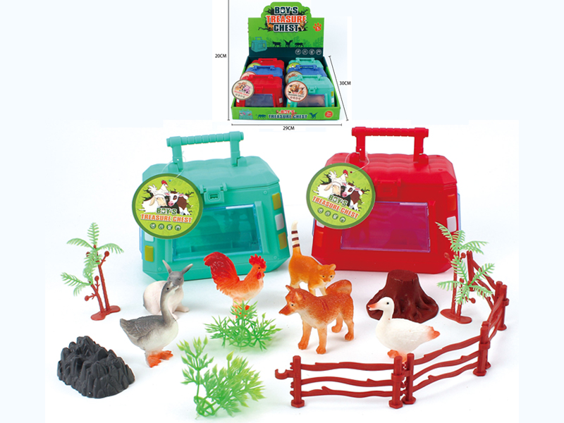 6PCS Fowl Animals Toy Set