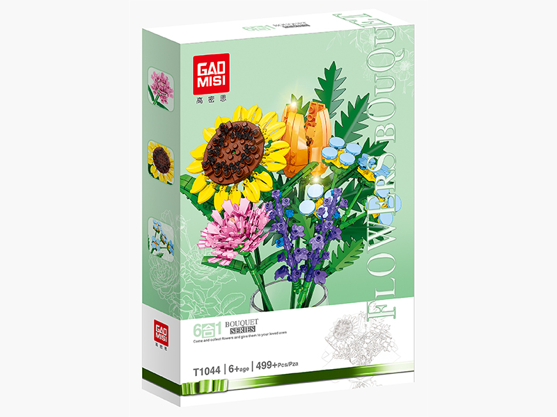 Bouquet Building Blocks 9 In 1(499+pcs)