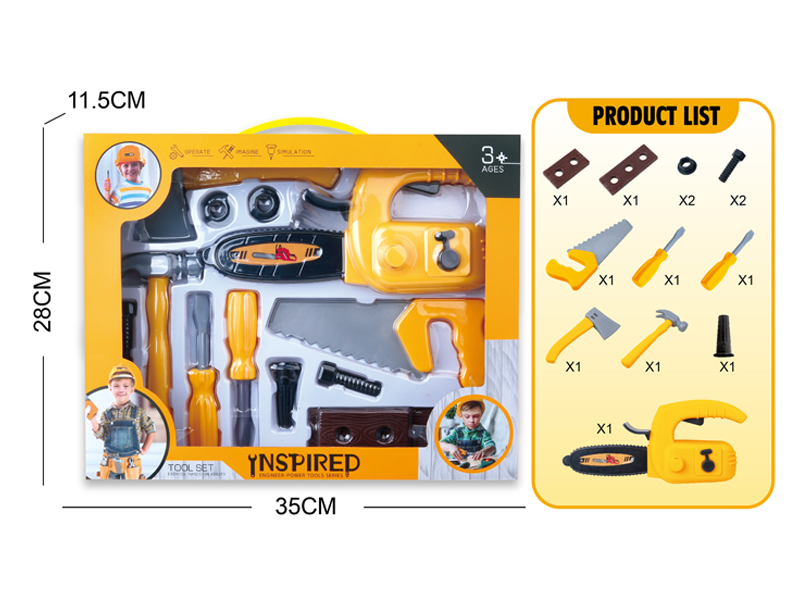 B/O Tool Set (Electric Saw+Accessories)
