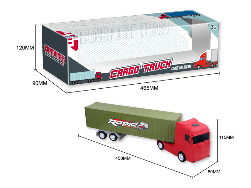 Slide Transport Container Truck