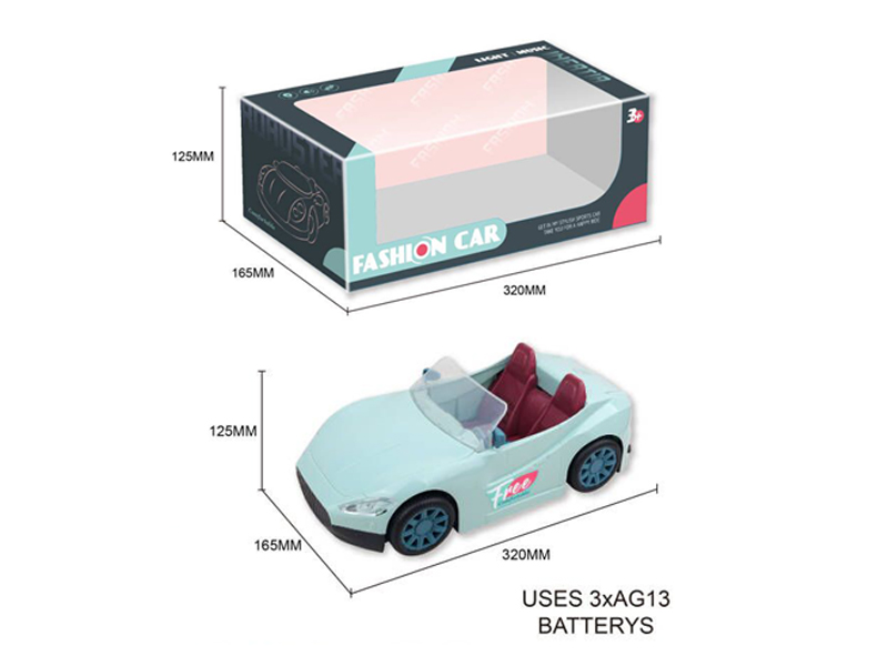 Slide Car With Lights