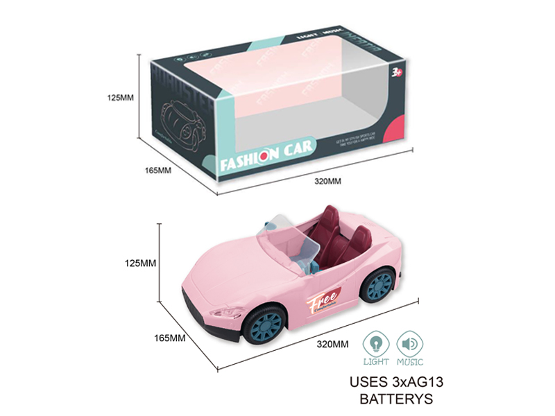 Slide Car With Light Music