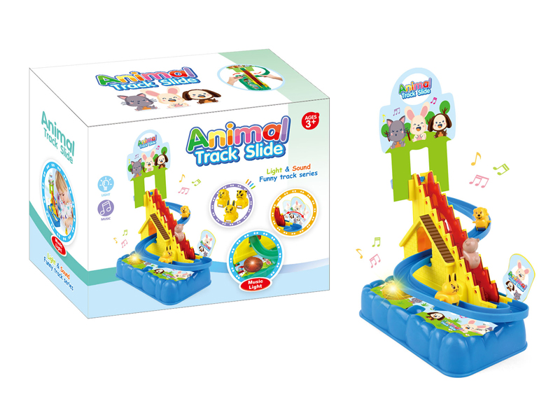 B/O Ladder Climbing With Cat, Rabbit, Dog