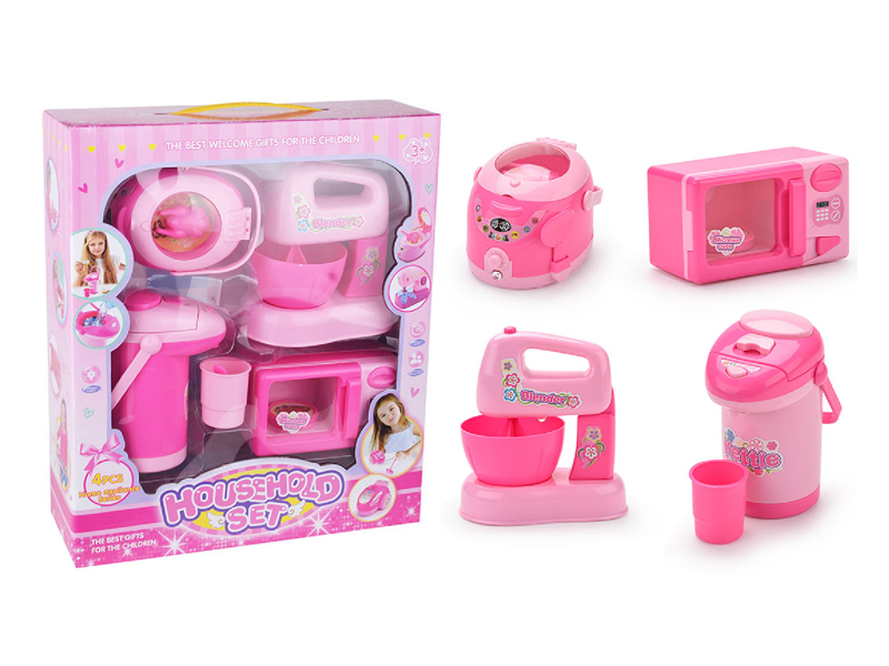 B/O Rice Cooker+Microwave Oven+Egg Beater+Hot Kettle