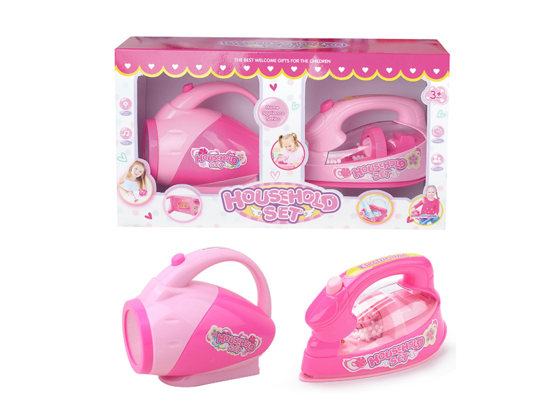 B/O Flashlight+Iron Toy