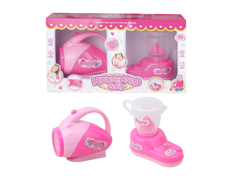 B/O Flashlight+Juicer Toy