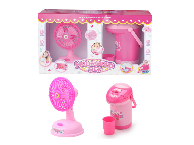 B/O Fan+Water Dispenser Toy