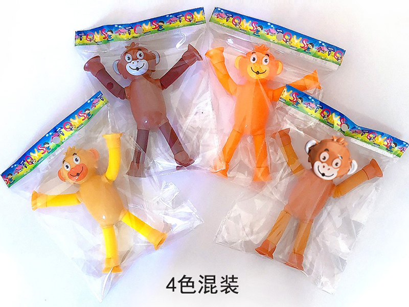 Sucker Decompression Telescopic Tube Monkey