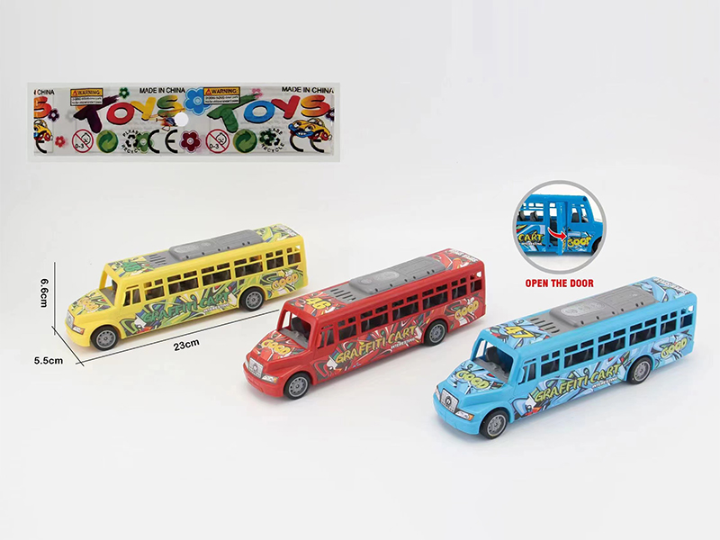 Friction Graffiti Bus