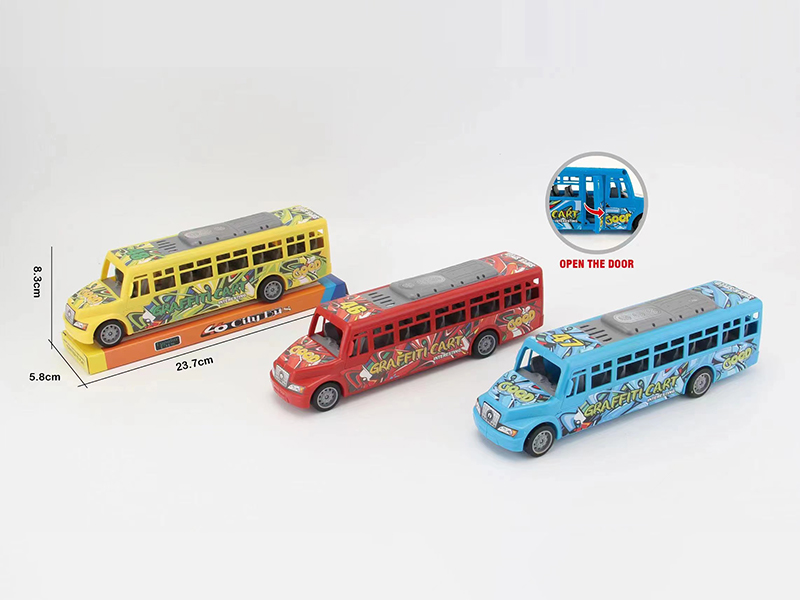 Friction Graffiti Bus