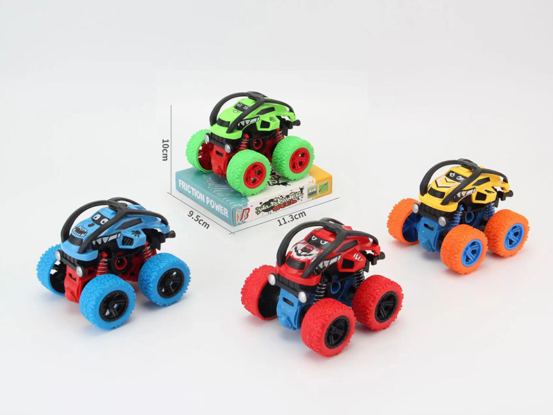 Dual Friction Stunt Tipper Car