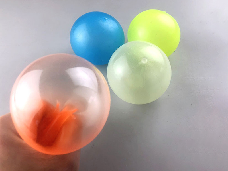 12PCS Glow Target Ball Vent Toy