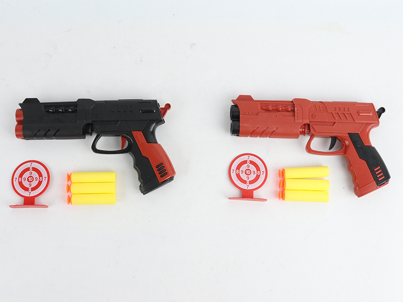Soft Bullet Gun With Circle Target
