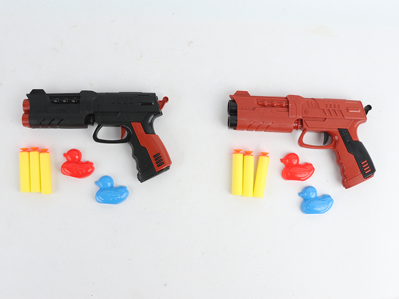 Soft Bullet Gun With 2 Ducks