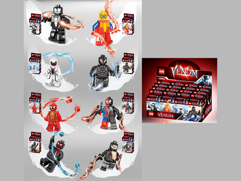 16PCS Venom Building Block