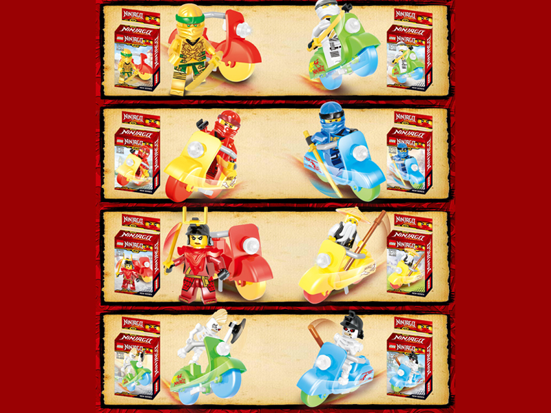 Ninja Motorcycle Building Block