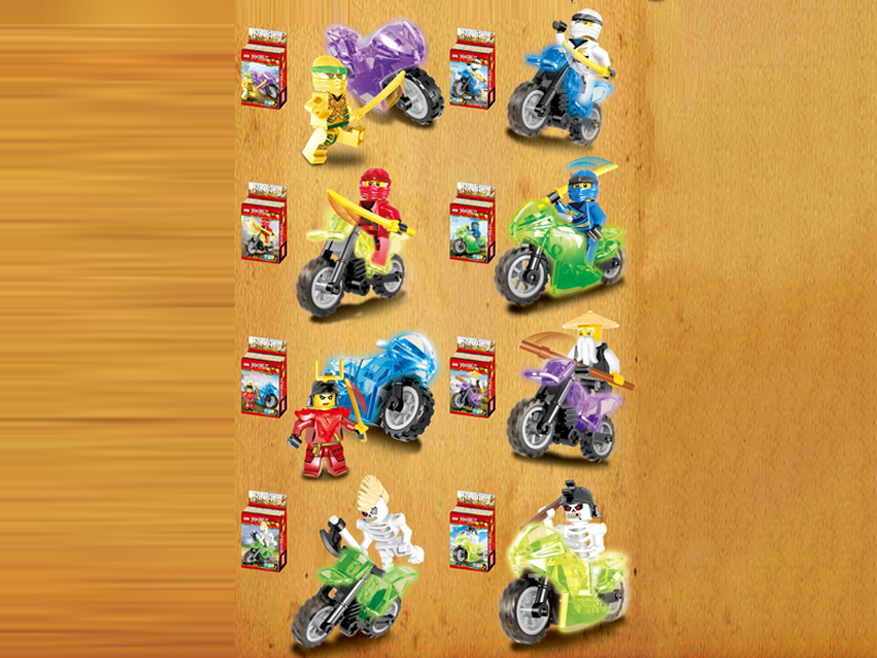 Ninja Nightlight Motorcycle Building Block