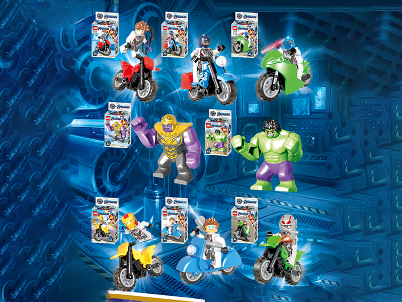 Avenger Motorcycle Building Block