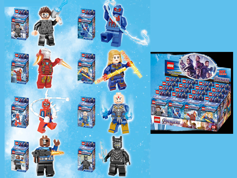 16PCS Avengers Alliance Building Block