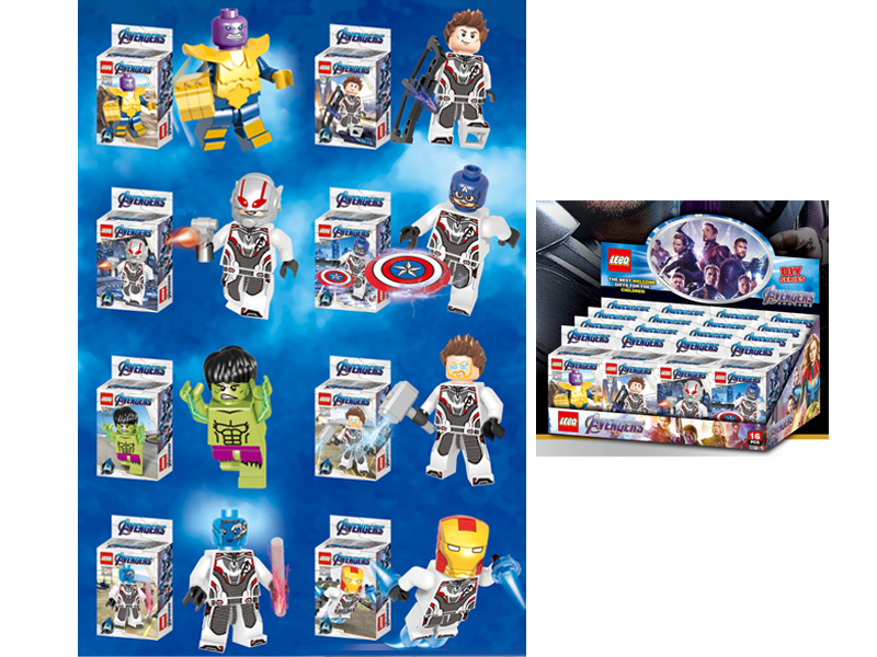 16PCS Avengers Alliance Building Block