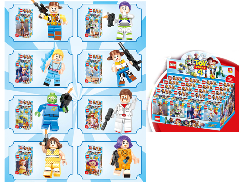 16PCS Toy Story 4 Building Blocks