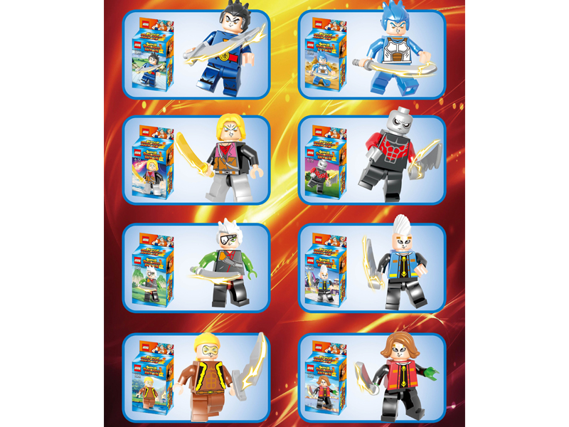 Seven Dragon Ball Building Blocks