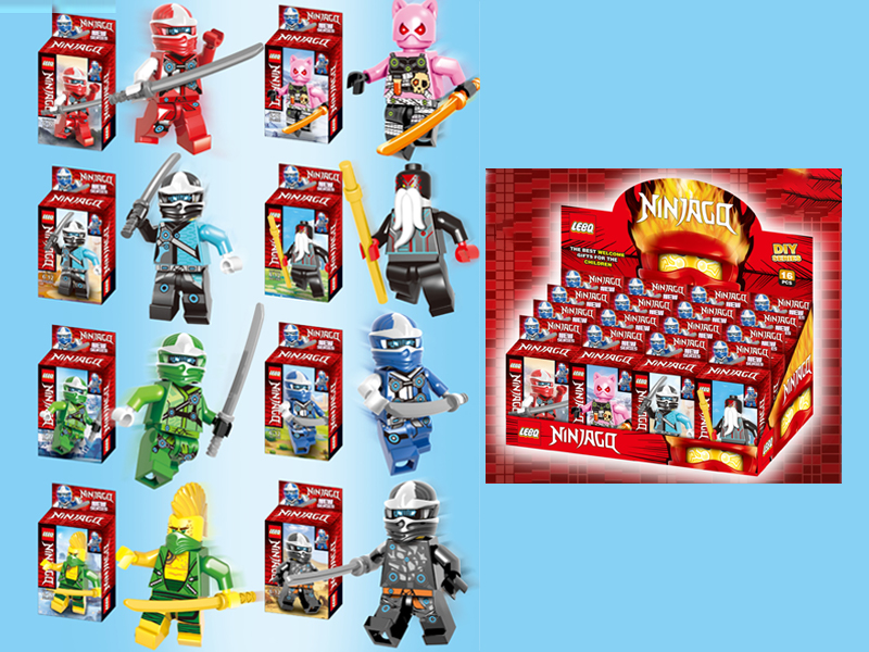 16PCS Ninja Building Block