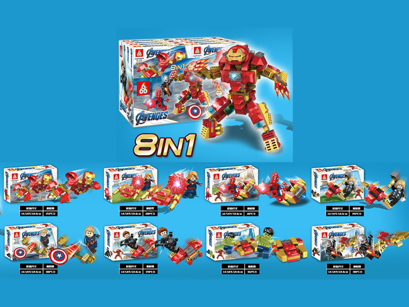16PCS Avengers Alliance Building Block