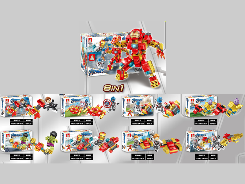 16PCS Avengers Alliance Building Block